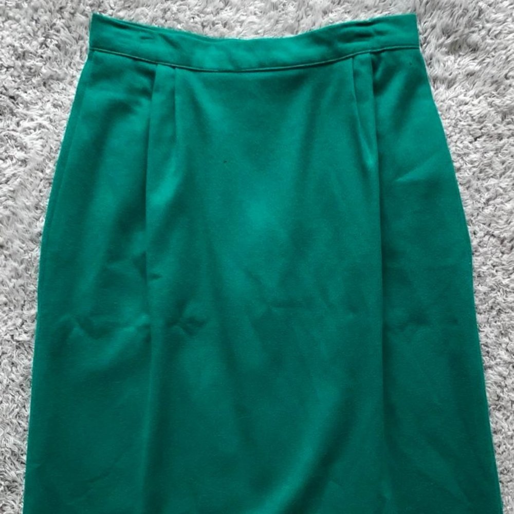Vintage Wool Skirt. Frederick & Nelson. Size 10.